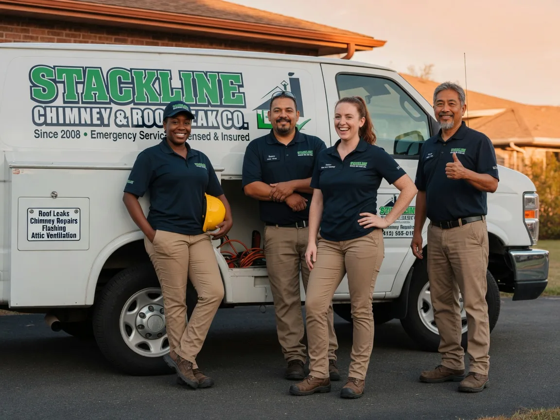 Chimney flashing repair company in Zebulon, GA